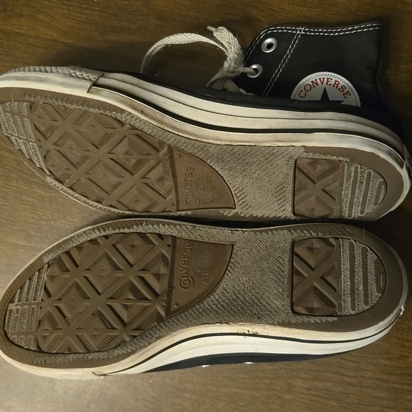 Converse Black High-Top Sneakers - Picture 7 of 13